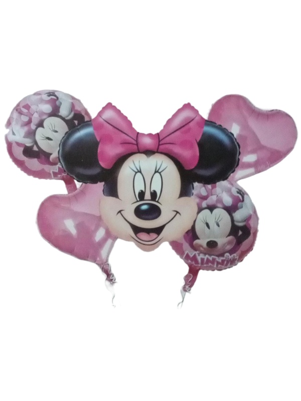 Bouquet de Globos - Minnie Mouse Love You!! Solo en Globos Yuli